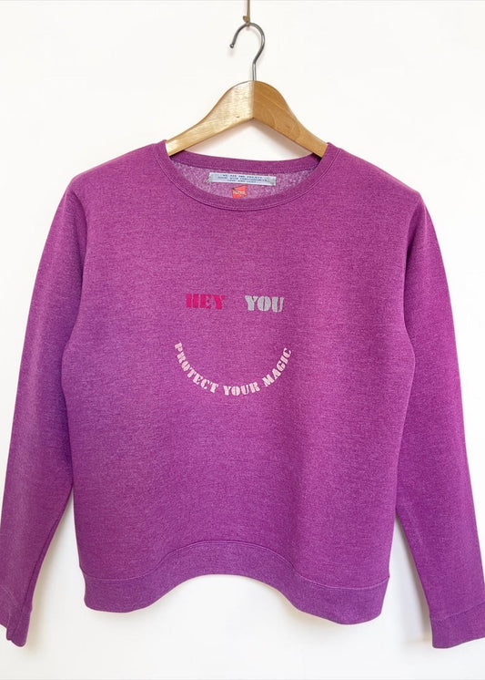 Sweat Vintage M "Protect your magic"