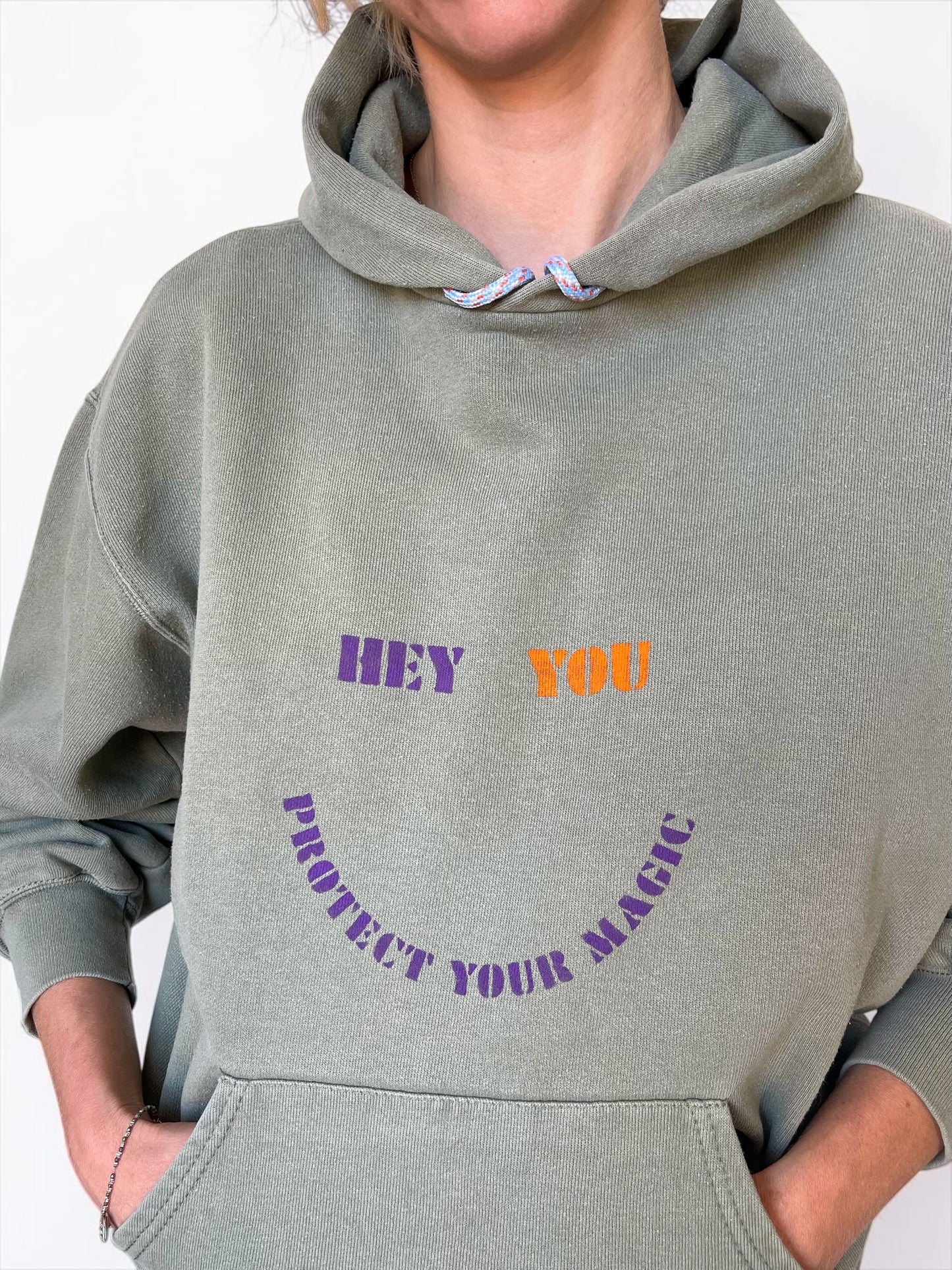 Hoodie vintage M "Protect your magic"