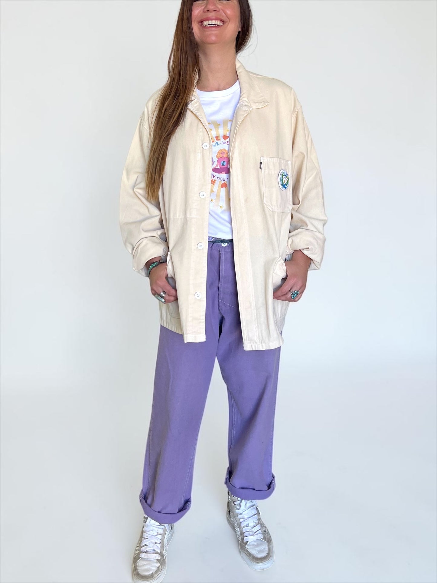 Veste Work vintage L « Trust your vision »
