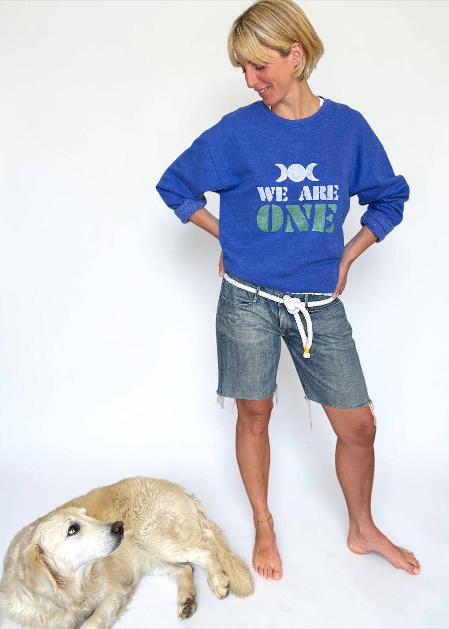 Sweat vintage M "We are One"