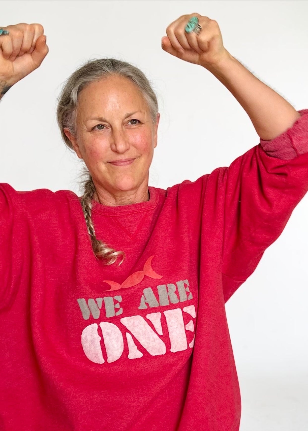 Sweat vintage XXL "We are One"