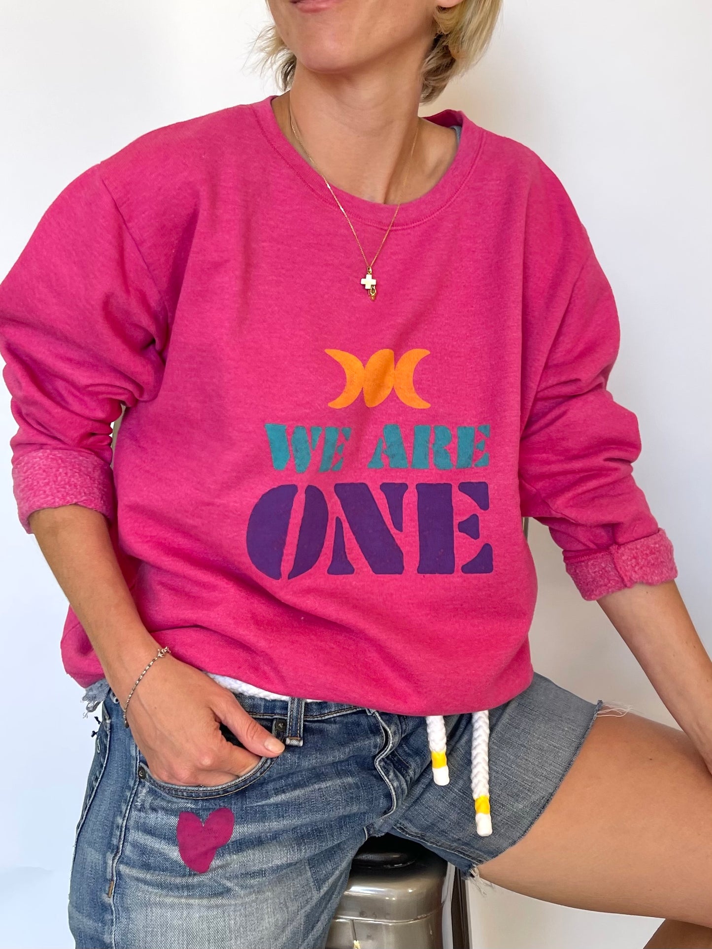 Sweat vintage M "We are One"