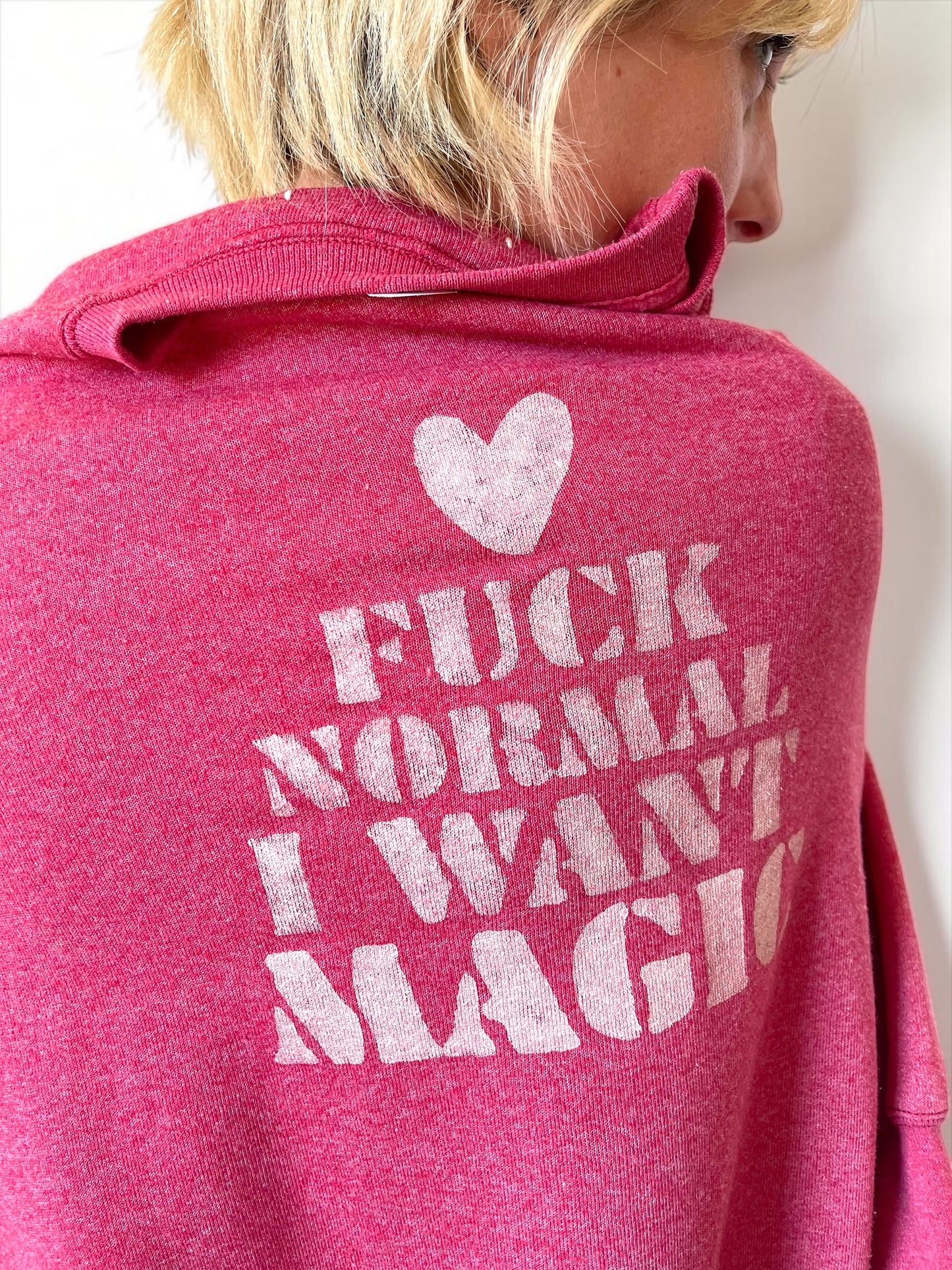 Sweat vintage M "I want magic"