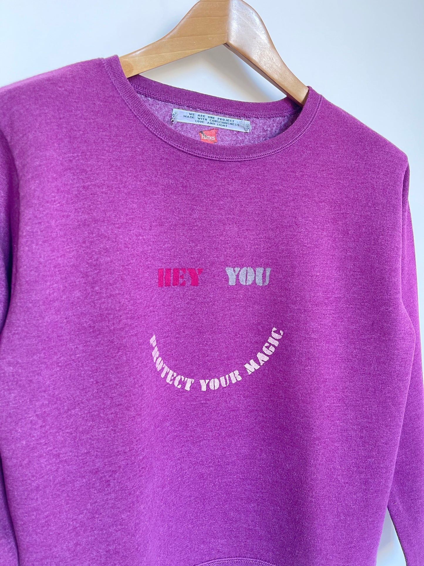Sweat Vintage M "Protect your magic"