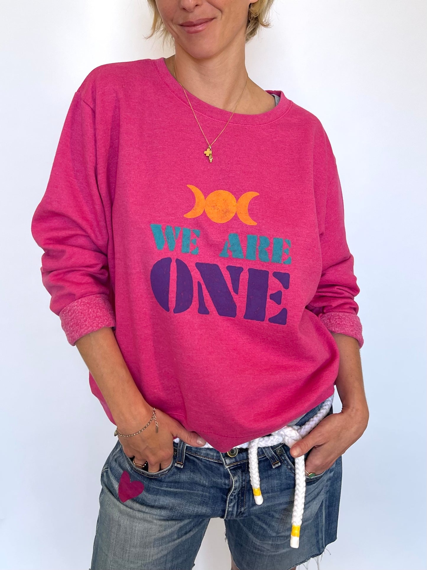 Sweat vintage M "We are One"