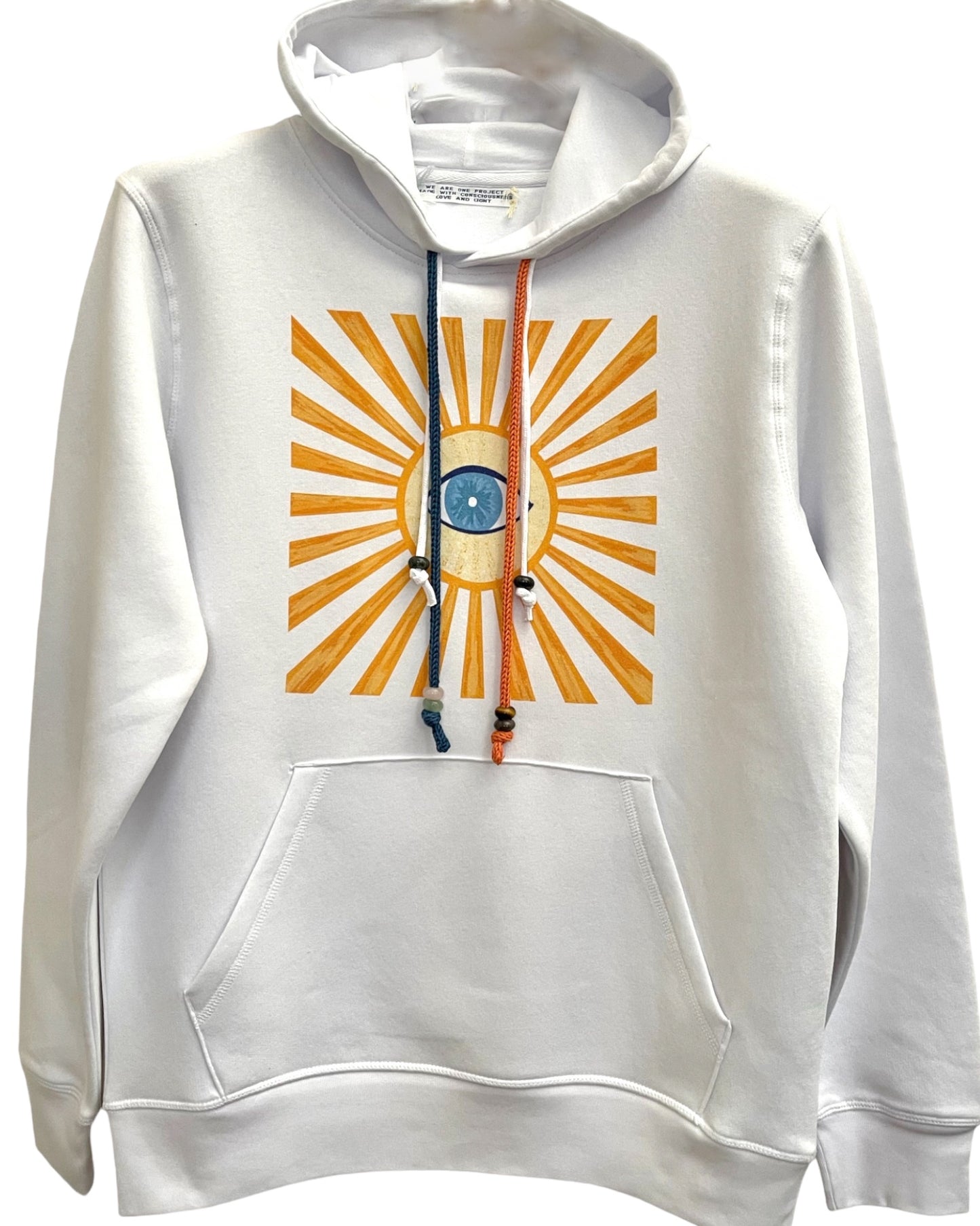 HOODIE "Trust Your Visions" avec grigri & perles