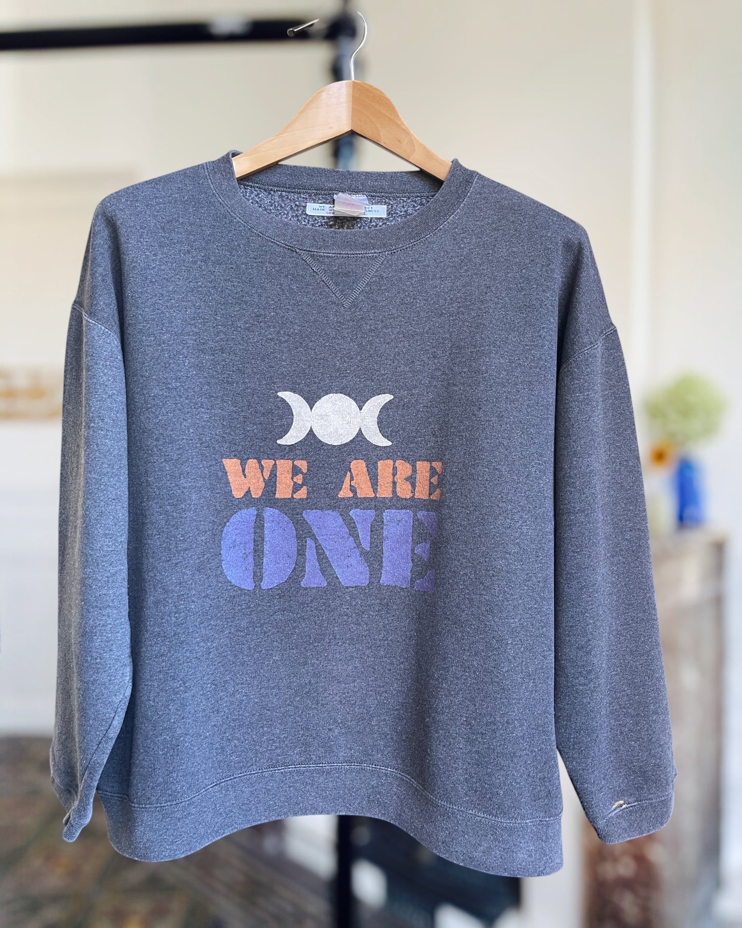 WE ARE ONE sweat-shirt vintage L
