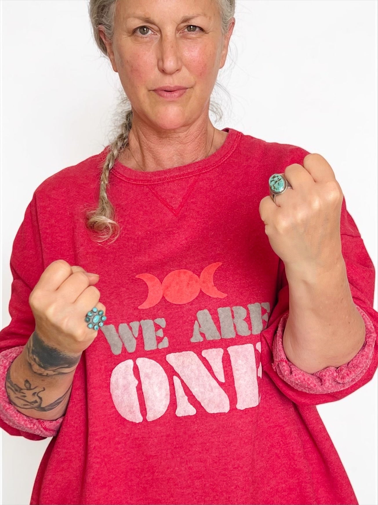 Sweat vintage XXL "We are One"