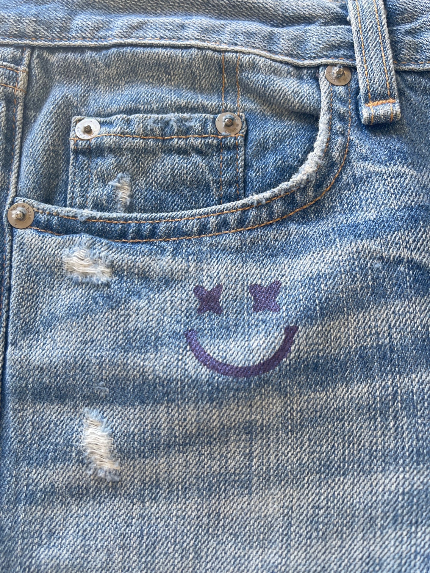 Short vintage 27/US "Coeur"