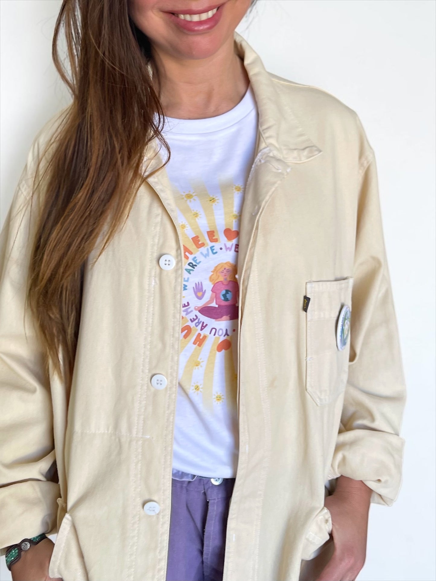 Veste Work vintage L « Trust your vision »