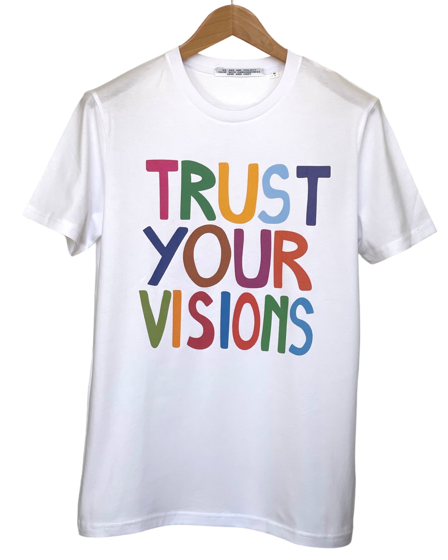 Tee Shirt "Trust your visions" coton bio