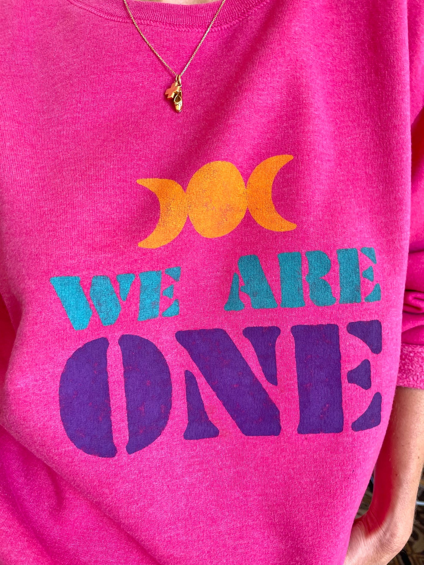 Sweat vintage M "We are One"