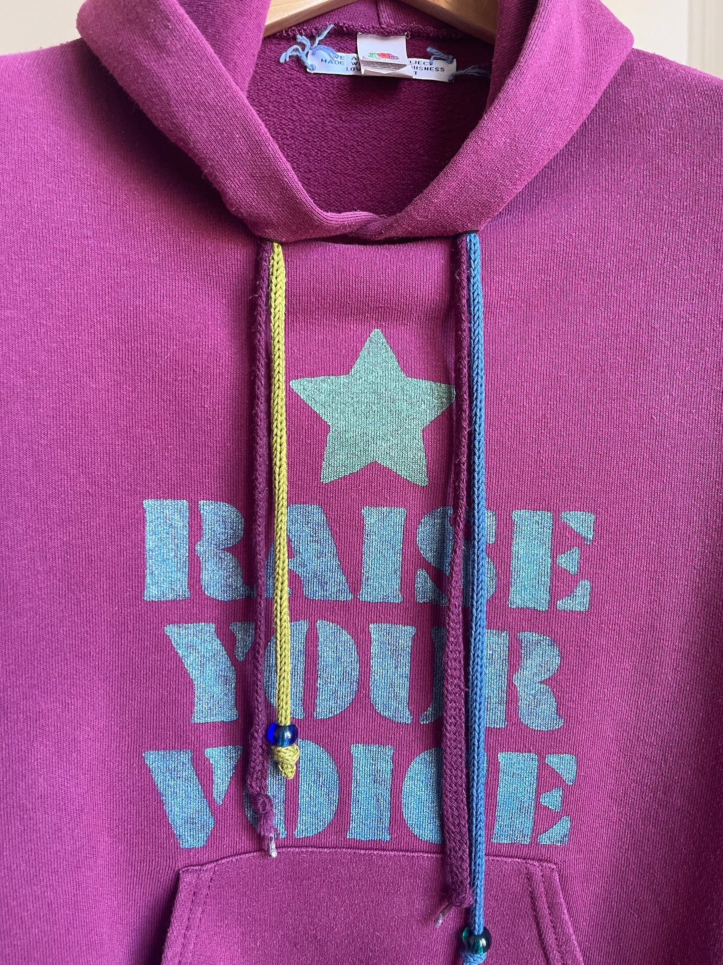 RAISE YOUR VOICE hoodie vintage M