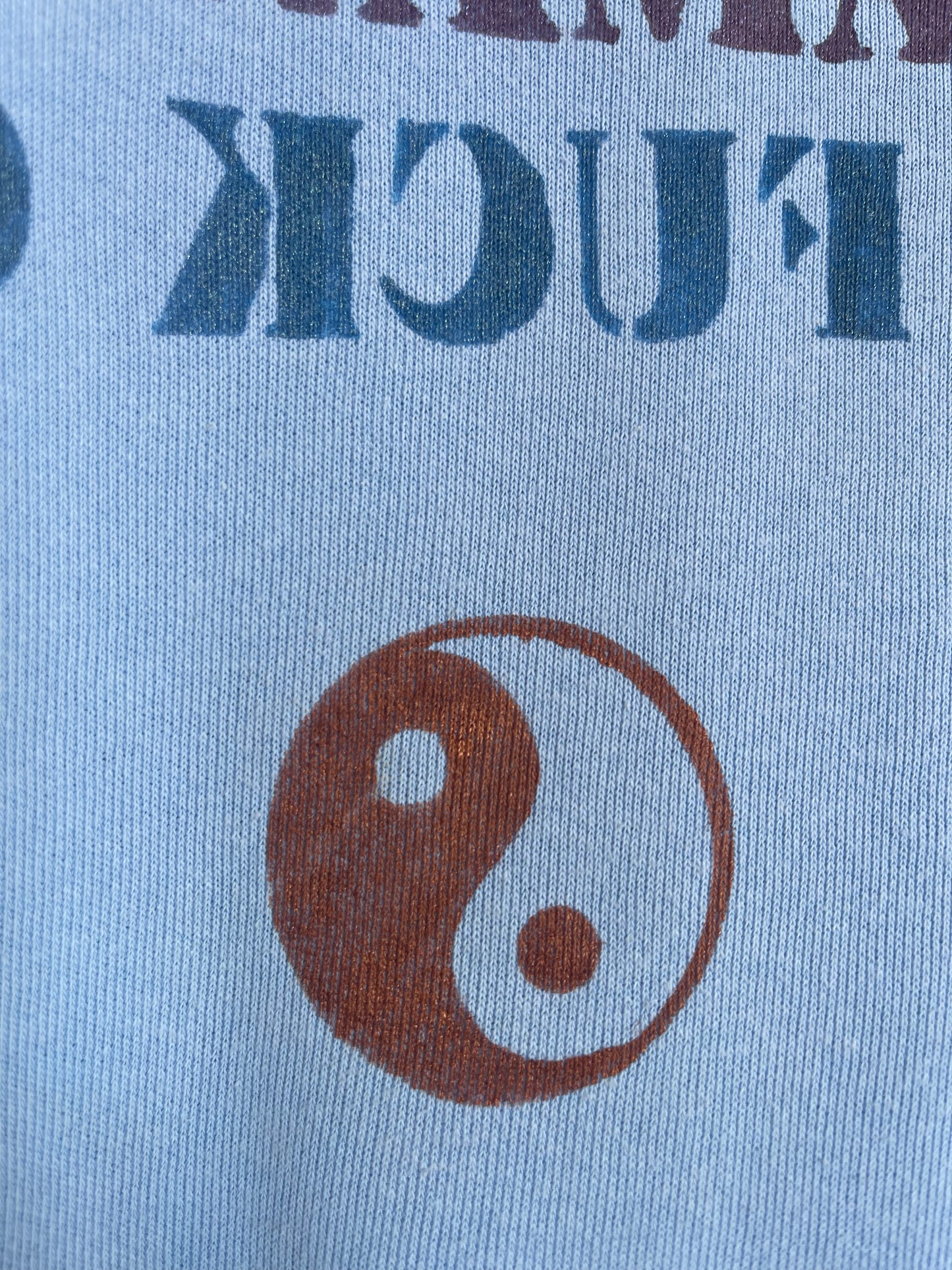 Sweat vintage M "50% Namaste"