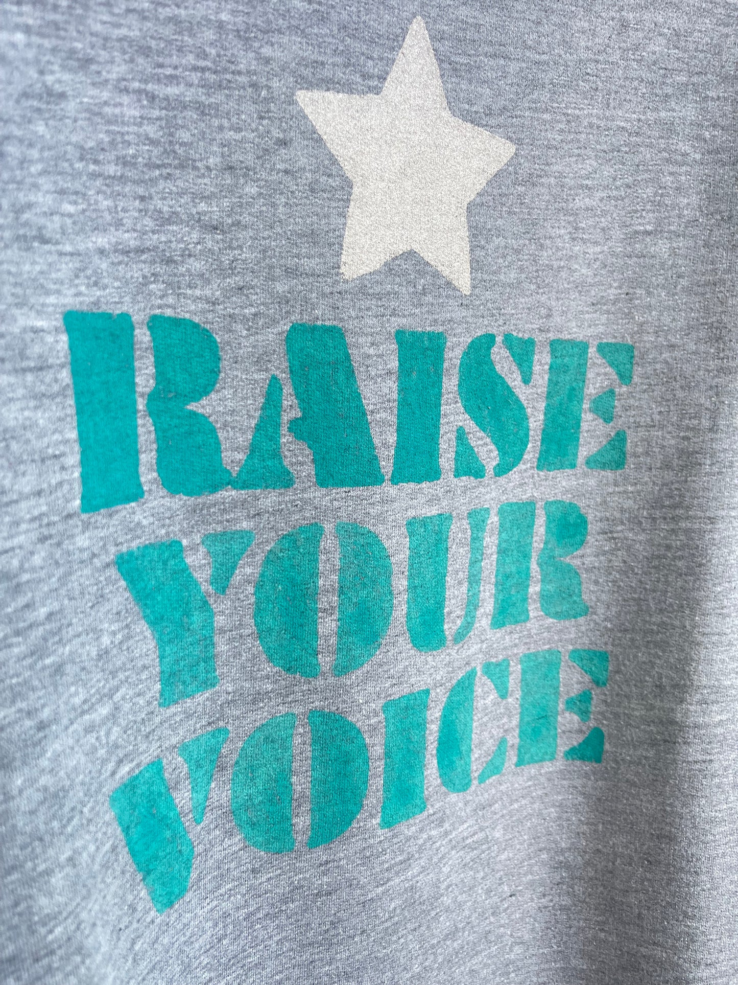 RAISE YOUR VOICE sweat vintage M