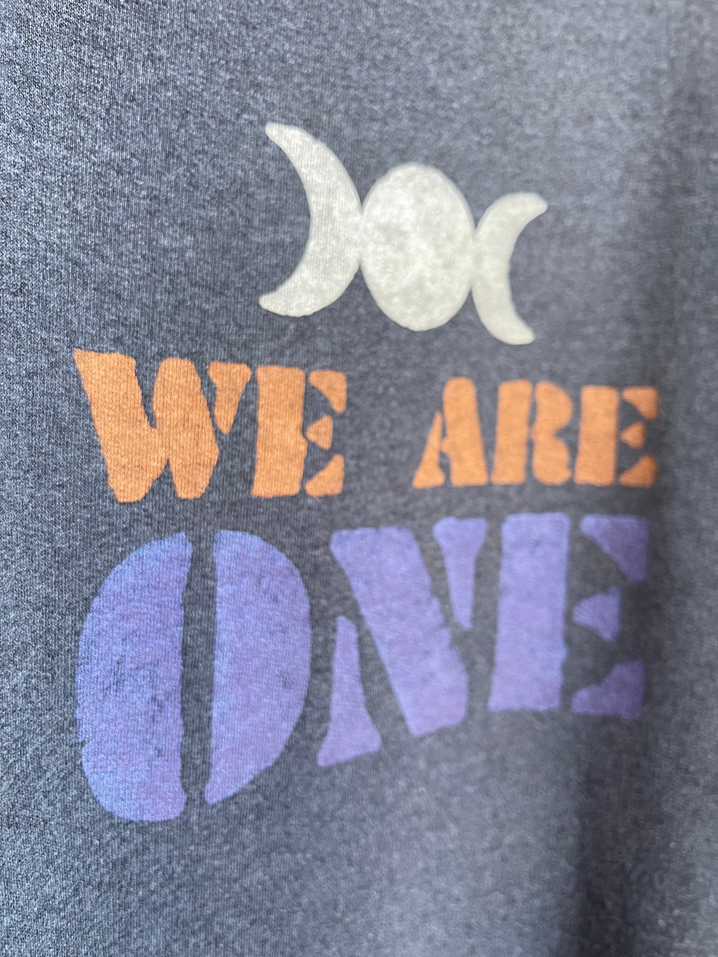 WE ARE ONE sweat-shirt vintage L