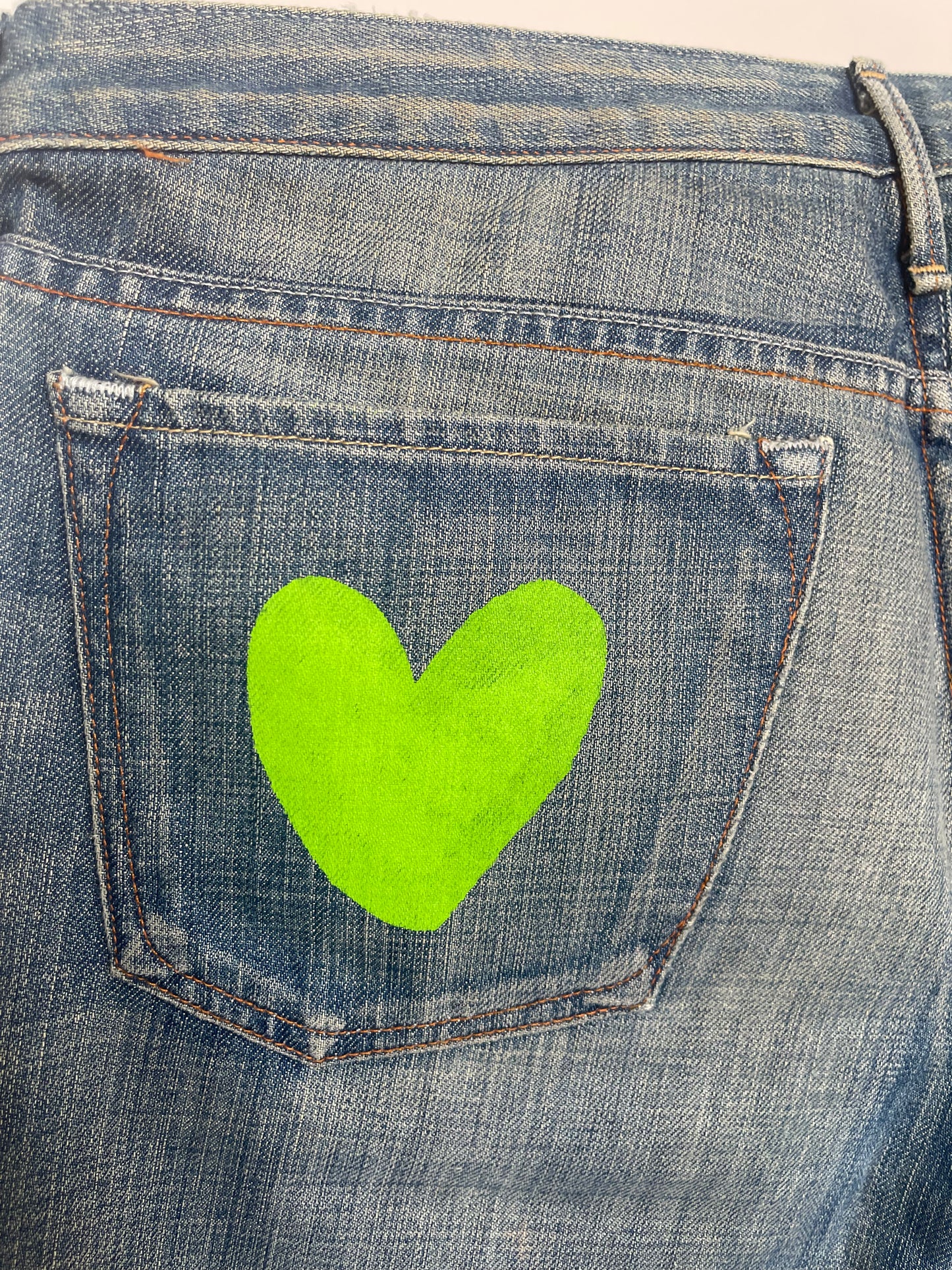 Short vintage 31/US "Coeur"