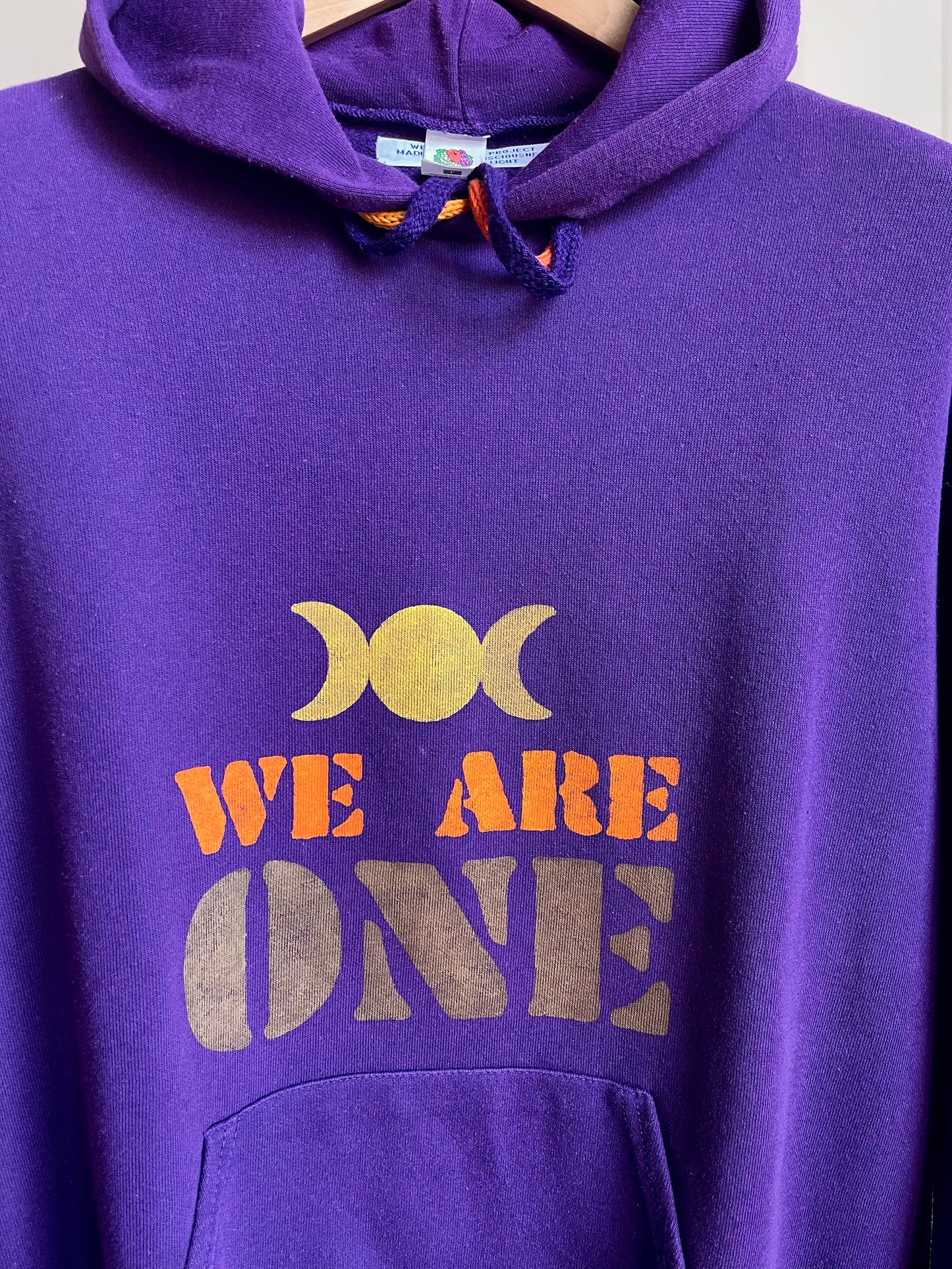 WE ARE ONE hoodie vintage L