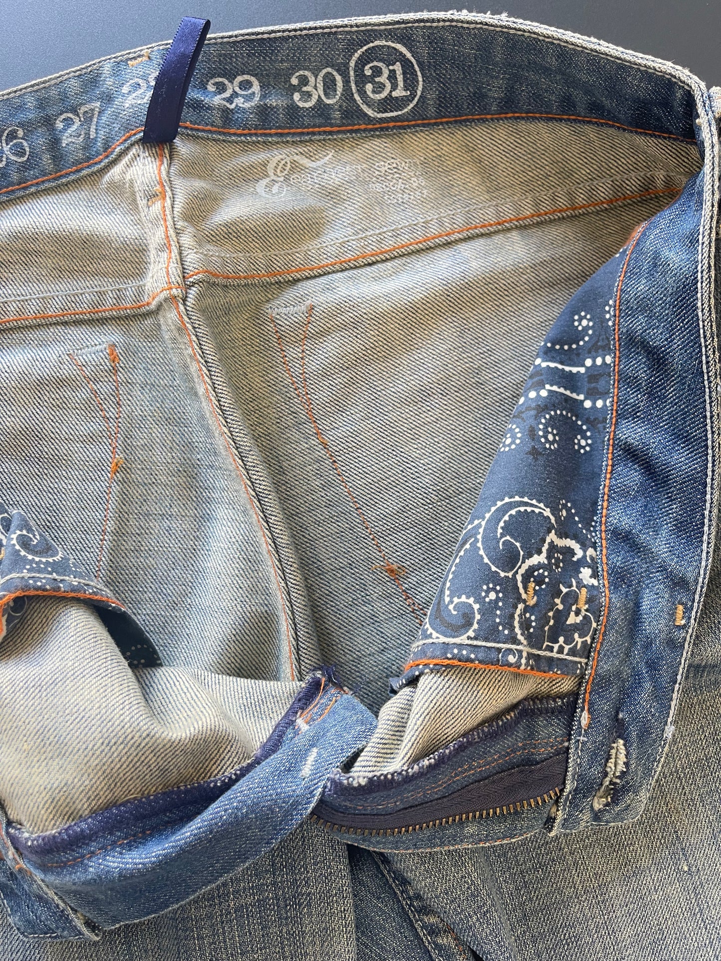 Short vintage 31/US "Coeur"