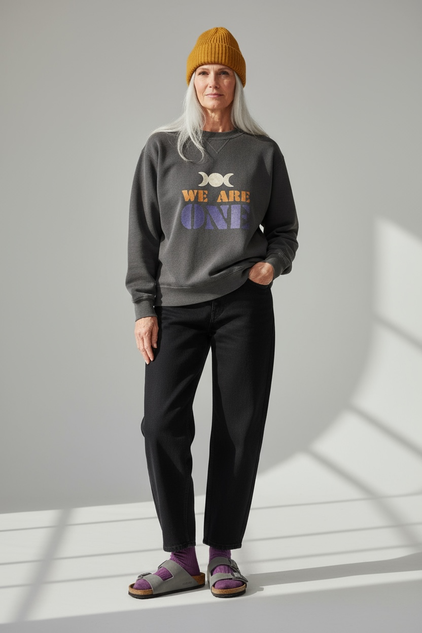 WE ARE ONE sweat-shirt vintage L