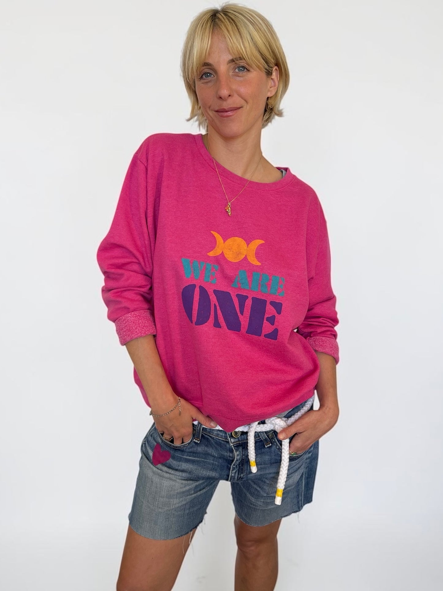 Sweat vintage M "We are One"