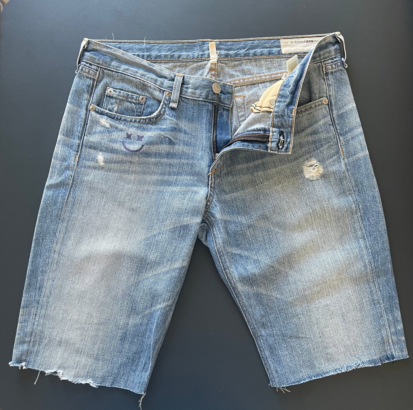 Short vintage 27/US "Coeur"