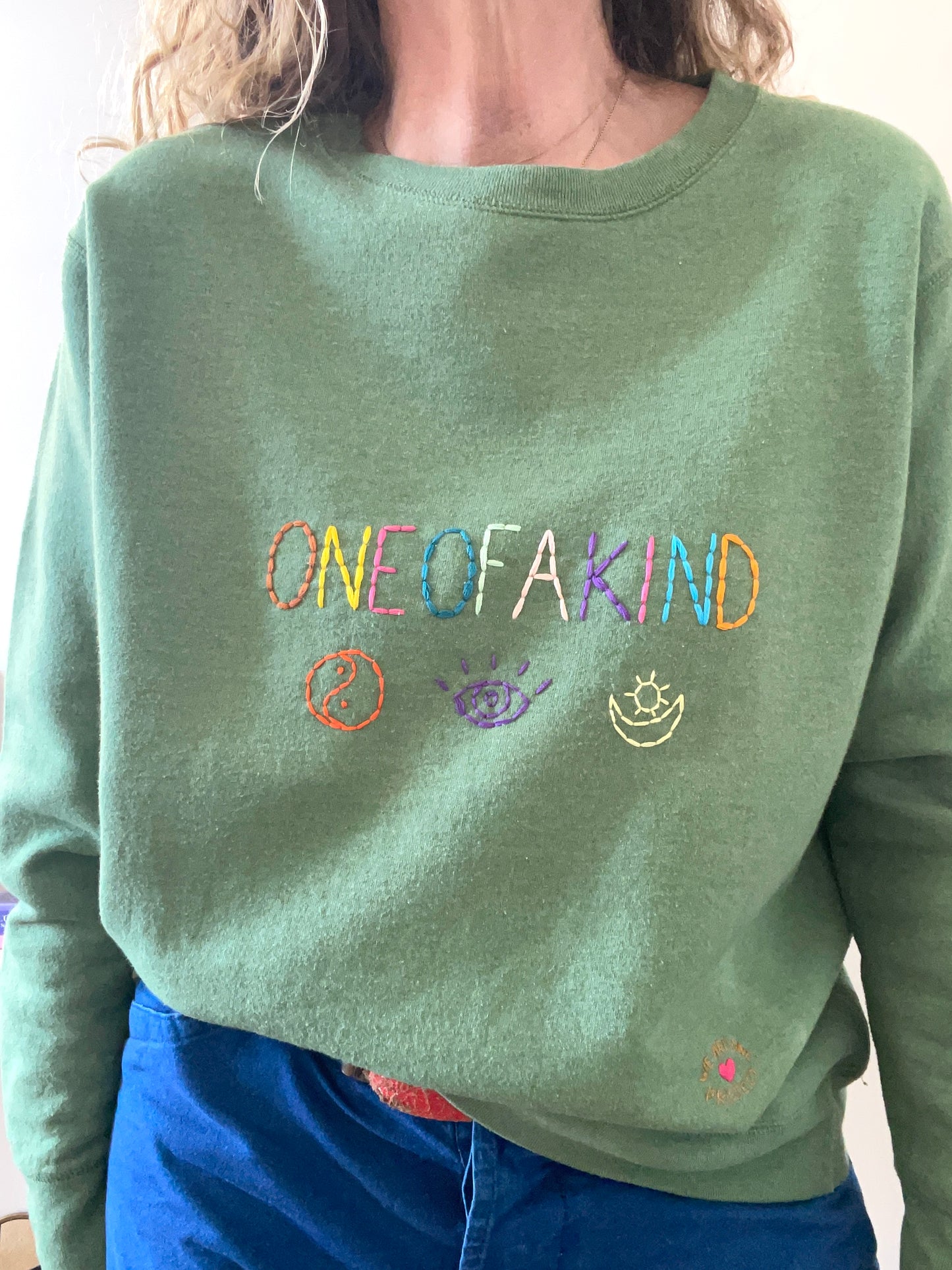 Sweat Vintage Brodé « OneOfTheKind » L