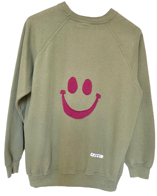 Sweat Vintage "Joy&Smile" recto verso M