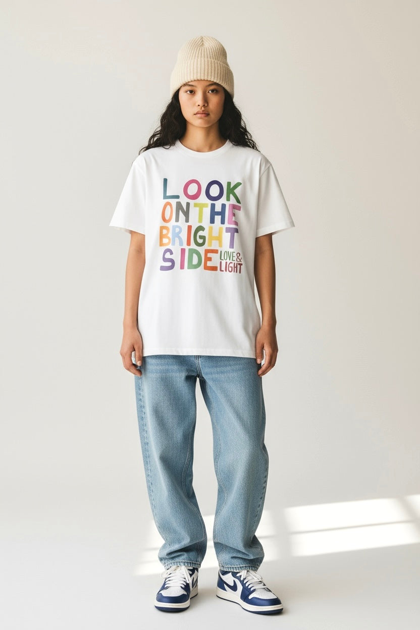 Tee Shirt "LookOnTheBrightSide"