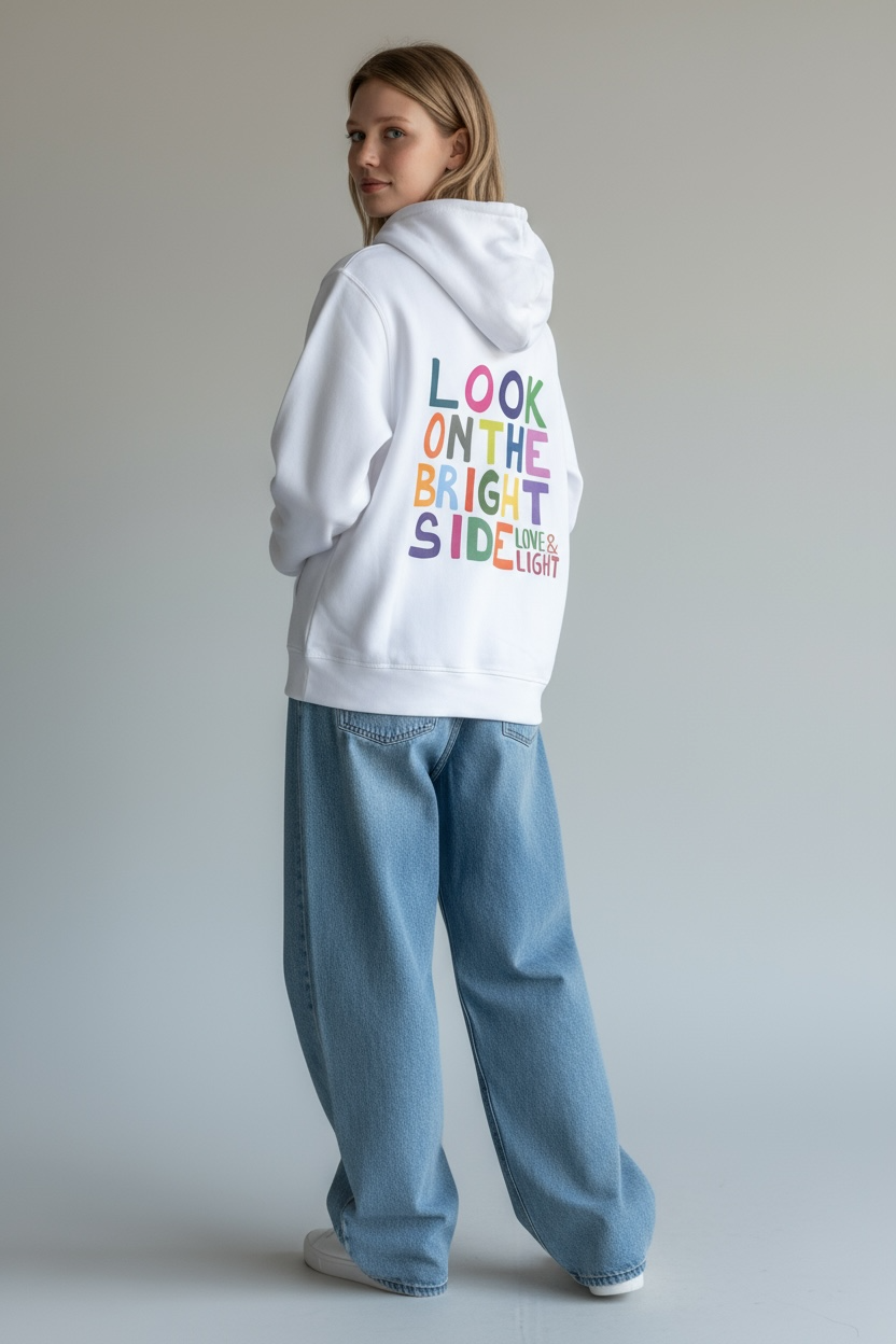 HOODIE "Look On The Bright Side" N°12