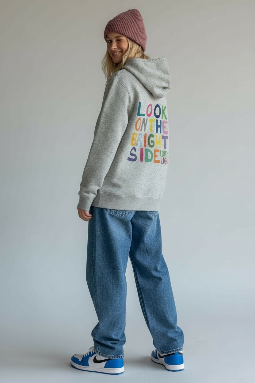 HOODIE "Look On The Bright Side" N°5