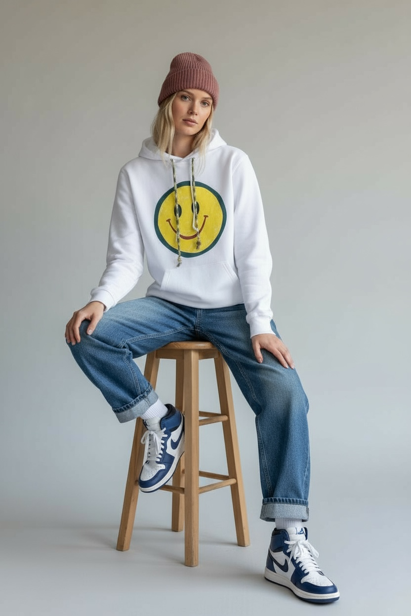 HOODIE "Look On The Bright Side" N°13