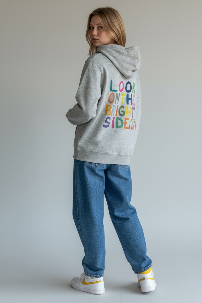HOODIE "Look On The Bright Side" N°6