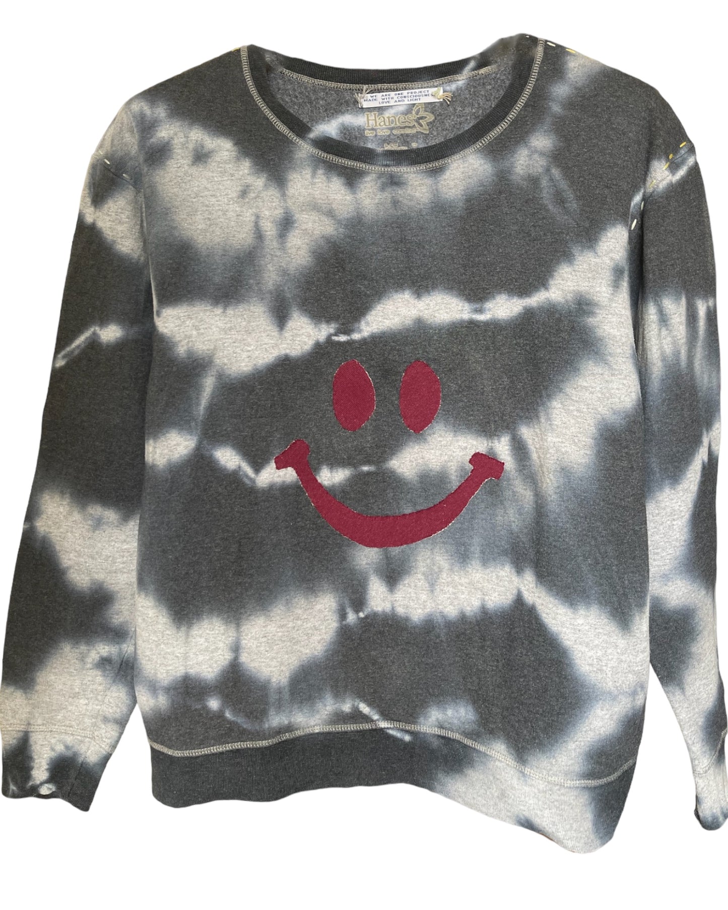 Sweat Vintage "Smile" tie dye M