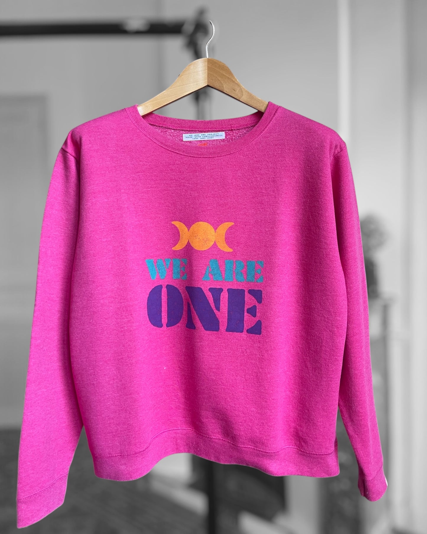 WE ARE ONE sweat-shirt  vintage M