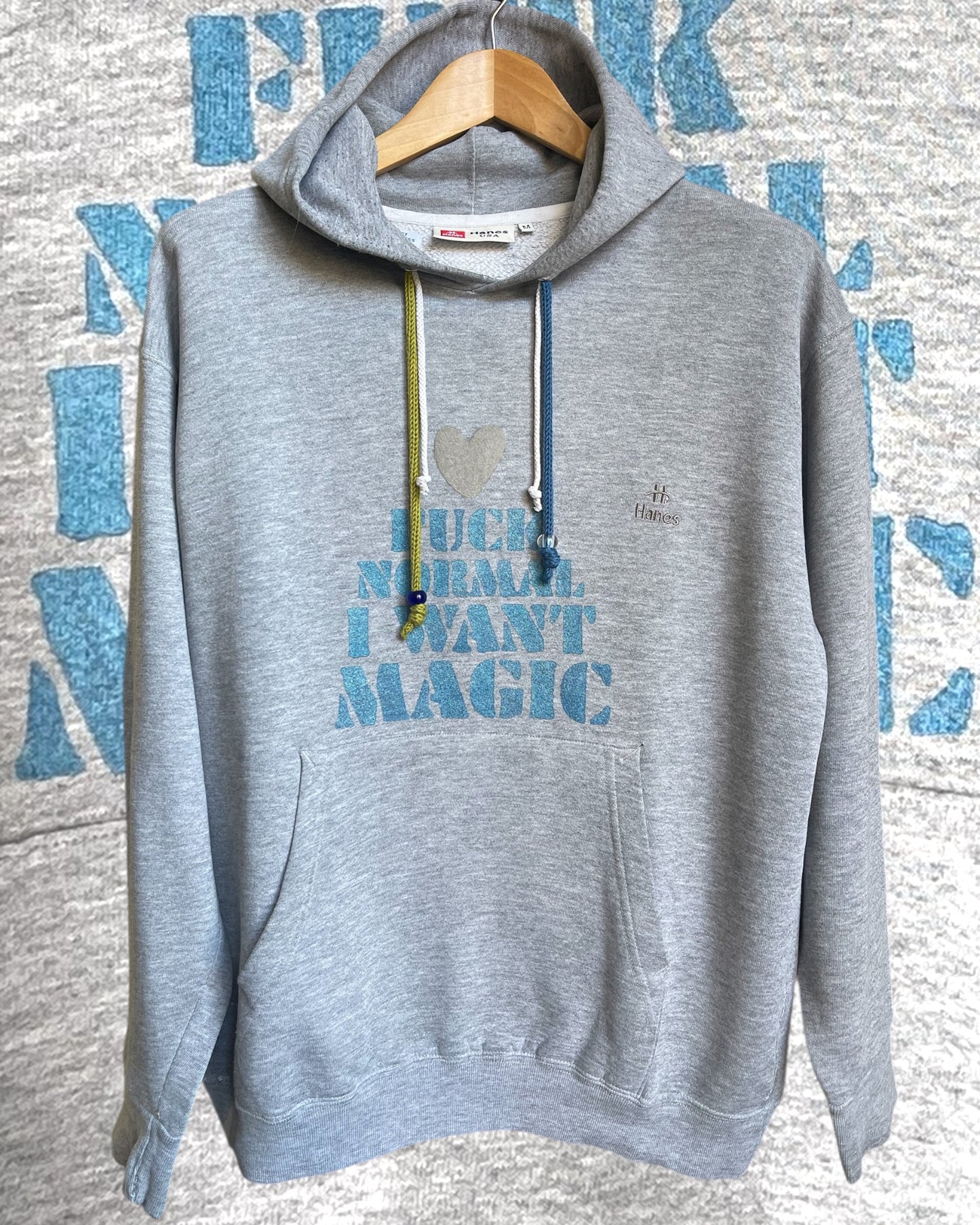 I WANT MAGIC hoodie vintage M