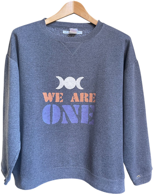 WE ARE ONE sweat-shirt vintage L