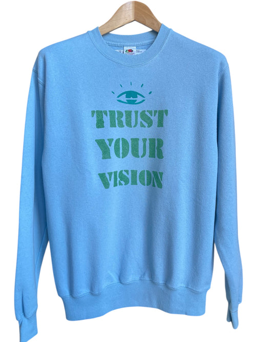 TRUST YOUR VISION sweat vintage M