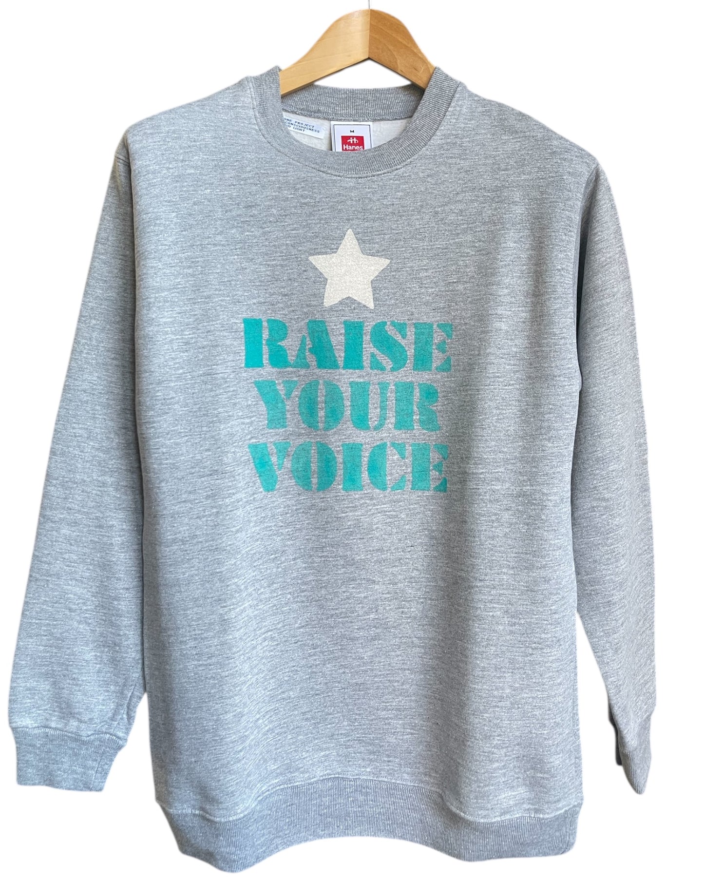 RAISE YOUR VOICE sweat vintage M