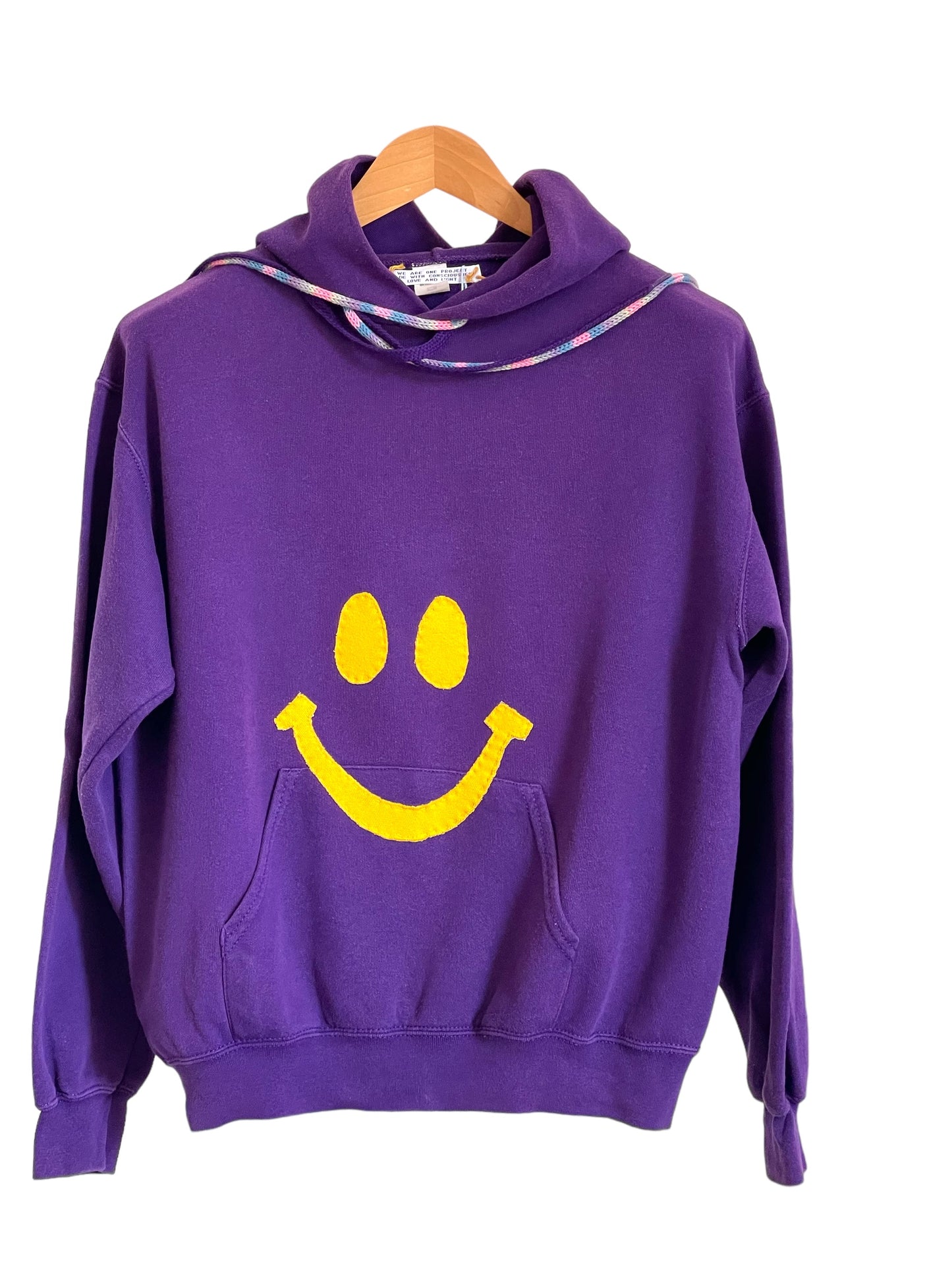 Hoodie Vintage "Shine&Smile" avec grigri M