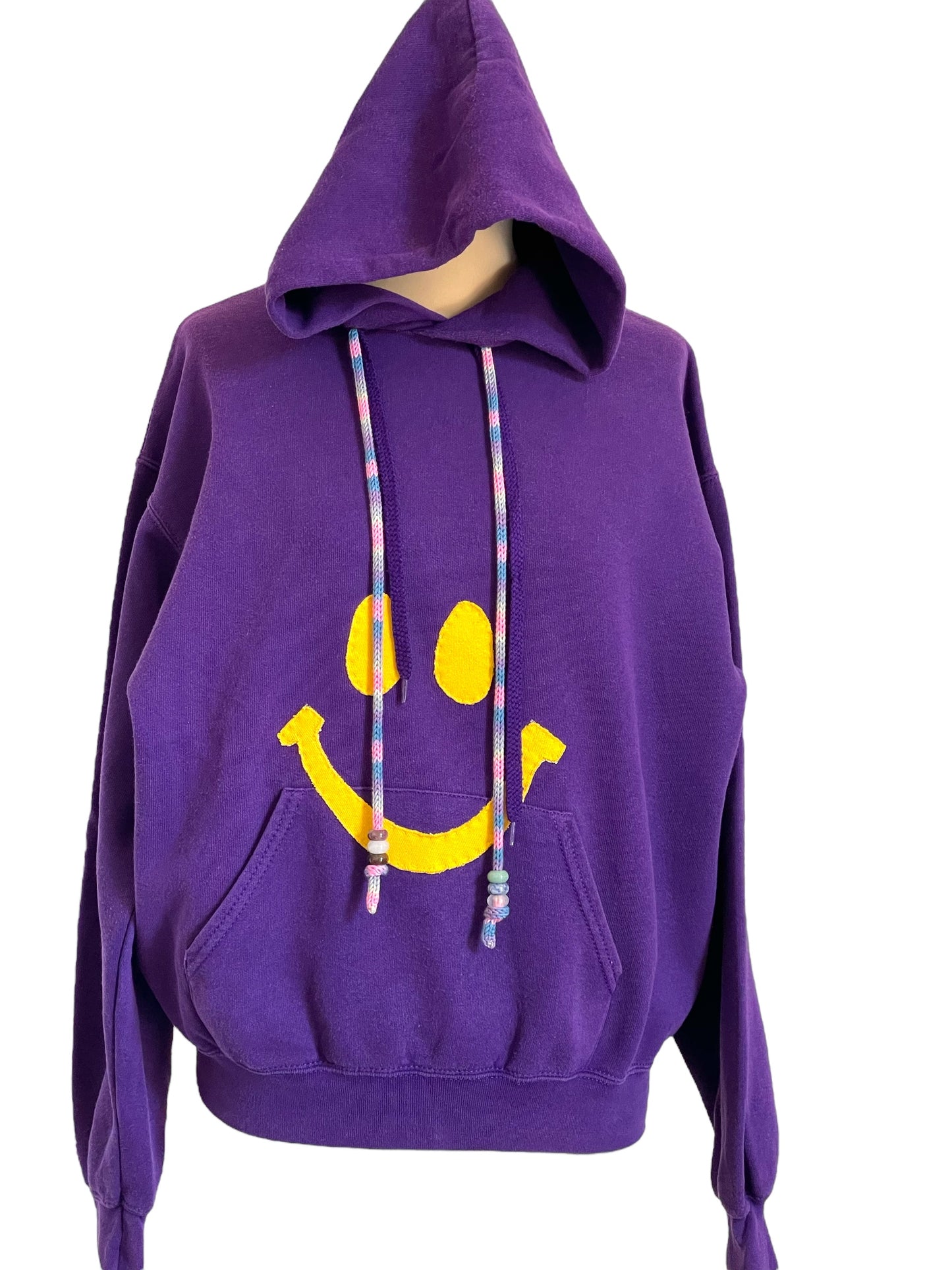 Hoodie Vintage "Shine&Smile" avec grigri M