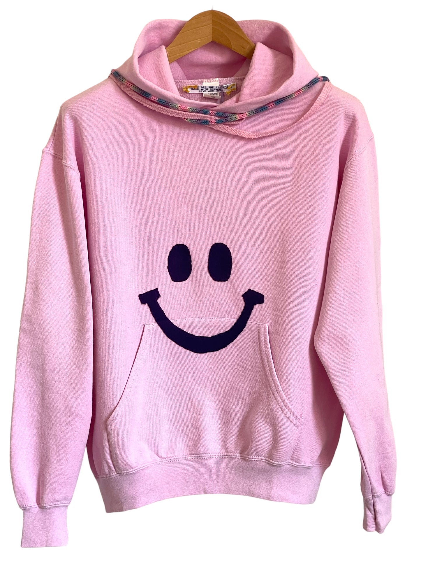 Hoodie Vintage "Shine&Smile" avec grigri M/L