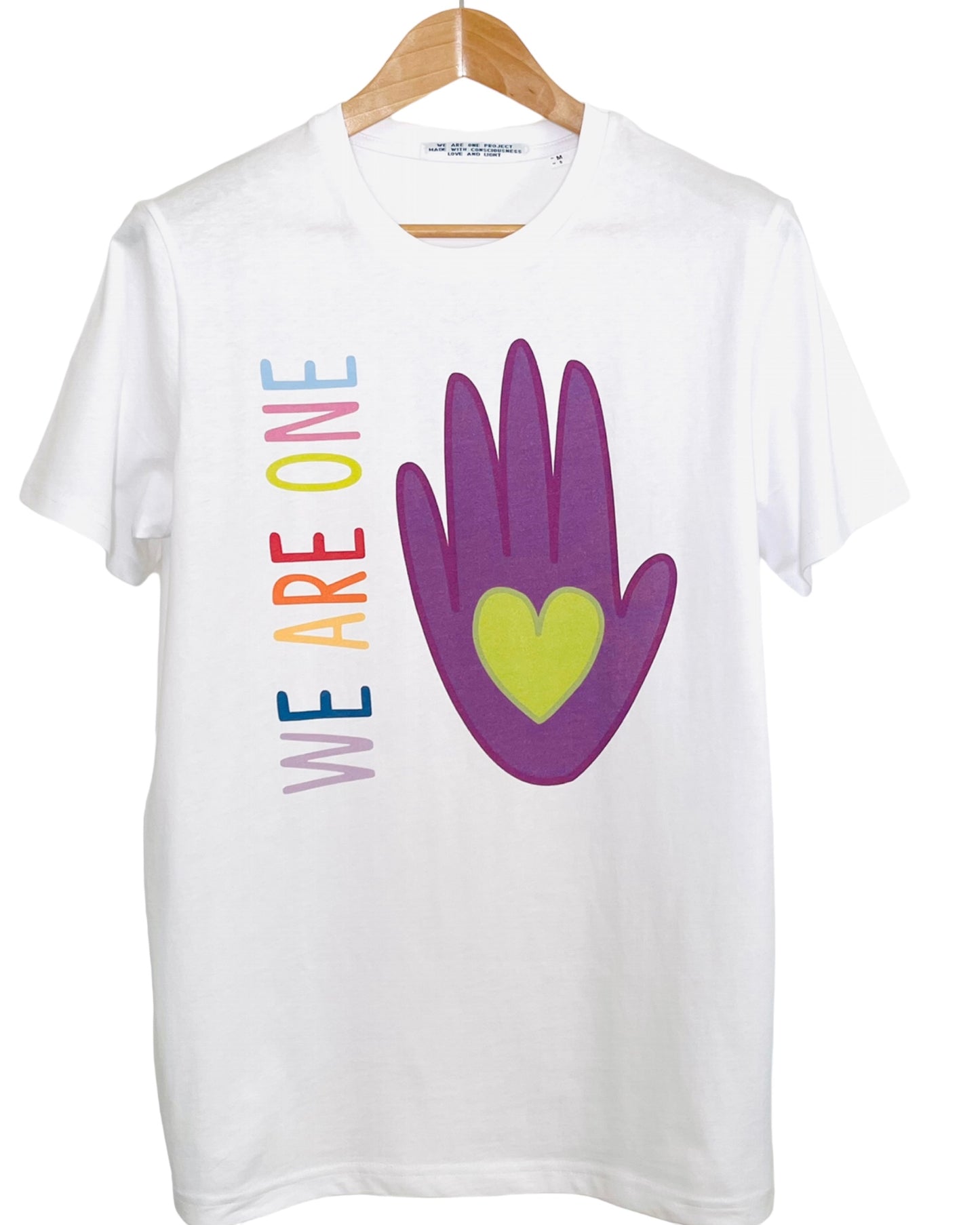 Tee Shirt Mantra "WeAreOne" coton bio